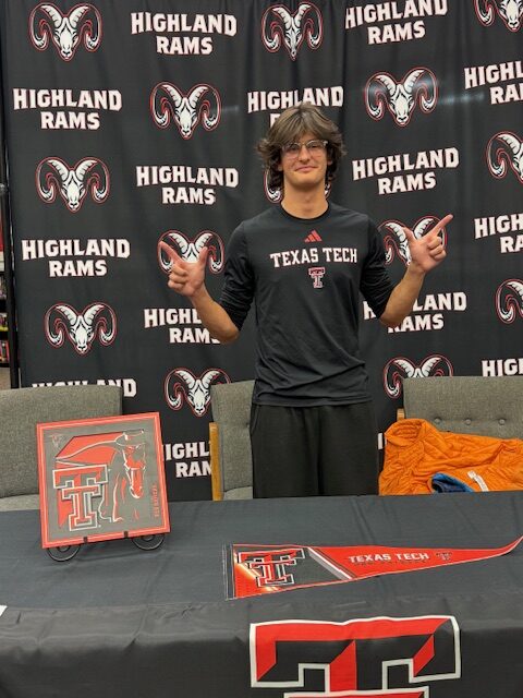 Spencer Van Orden, Highland hurdles. Courtesy photo.